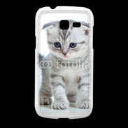 Coque Samsung Galaxy Fresh Chaton gris en balade