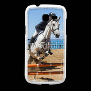 Coque Samsung Galaxy Fresh Saut d'obstacle à cheval 100