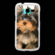 Coque Samsung Galaxy Fresh Yorkshire et nœud bleu 15