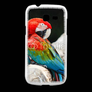 Coque Samsung Galaxy Fresh Macaw bleu et rouge 75