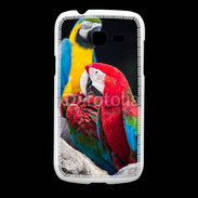 Coque Samsung Galaxy Fresh Macaw vert et rouge 76