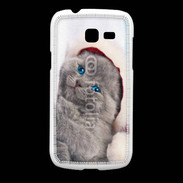 Coque Samsung Galaxy Fresh Petit chaton de noël 600