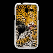 Coque Samsung Galaxy Fresh Léopard avec son petit 15