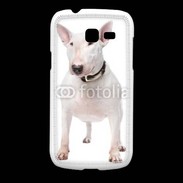 Coque Samsung Galaxy Fresh Bull Terrier blanc 600