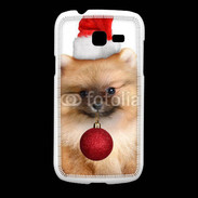 Coque Samsung Galaxy Fresh Chiot de noël 810