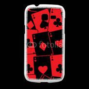 Coque Samsung Galaxy Fresh Cartes rouges et noires 5