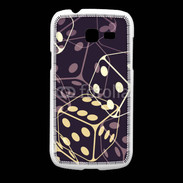 Coque Samsung Galaxy Fresh Illustration de dés noirs