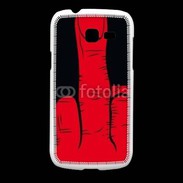 Coque Samsung Galaxy Fresh Red hand show fuck