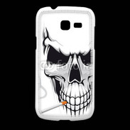 Coque Samsung Galaxy Fresh Tête de mort fumeur