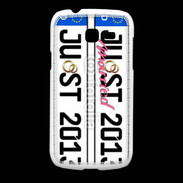 Coque Samsung Galaxy Fresh Plaque Just maried