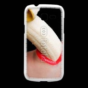 Coque Samsung Galaxy Fresh Manger une banane