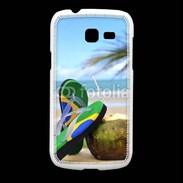 Coque Samsung Galaxy Fresh Plage Brésil et noix de coco