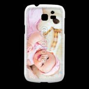 Coque Samsung Galaxy Fresh Sourire de bébé en rose
