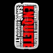 Coque Samsung Galaxy Fresh Enquête de police