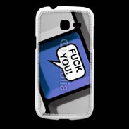 Coque Samsung Galaxy Fresh Clavier humour fuck you