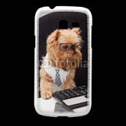 Coque Samsung Galaxy Fresh Chien informaticien