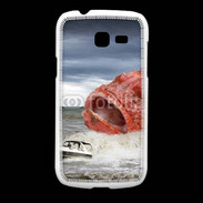 Coque Samsung Galaxy Fresh Enorme poisson chassant bateau de pêcheurs