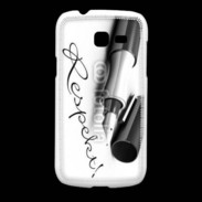 Coque Samsung Galaxy Fresh Respect en écriture