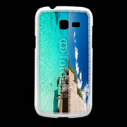 Coque Samsung Galaxy Fresh Bungalow sur mer tropicale
