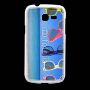 Coque Samsung Galaxy Fresh Lunettes sur la plage