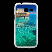 Coque Samsung Galaxy Fresh Bungalow sur l'eau des tropiques