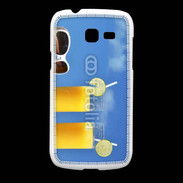Coque Samsung Galaxy Fresh Jus d'orange sur la plage