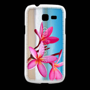Coque Samsung Galaxy Fresh Fleurs à la plage