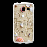 Coque Samsung Galaxy Fresh Toi et moi sur la plage