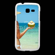 Coque Samsung Galaxy Fresh Cocktail noix de coco sur la plage 5