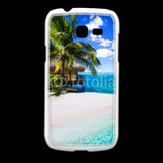 Coque Samsung Galaxy Fresh Petite île tropicale sur l'océan indien
