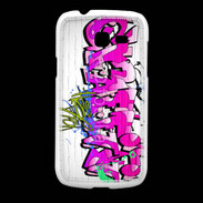 Coque Samsung Galaxy Fresh Graffiti wall background, urban art 1000