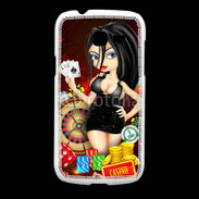 Coque Samsung Galaxy Fresh Lady au casino