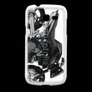 Coque Samsung Galaxy Fresh Tuning moto noire