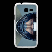 Coque Samsung Galaxy Fresh homme avec casque de moto