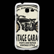 Coque Samsung Galaxy Fresh Moto vintage Garage
