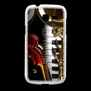 Coque Samsung Galaxy Fresh Mélange d'instruments de musique
