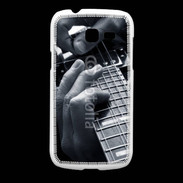 Coque Samsung Galaxy Fresh Musicien de blues à la guitare