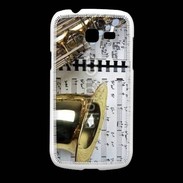 Coque Samsung Galaxy Fresh Saxophone et partitions 15