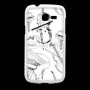 Coque Samsung Galaxy Fresh Instruments de musique en dessin 90