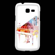 Coque Samsung Galaxy Fresh Piano en dessin multicouleurs