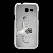Coque Samsung Galaxy Fresh Escrime noir et blanc