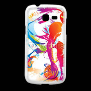 Coque Samsung Galaxy Fresh Joueur de basket en dessin