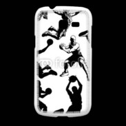 Coque Samsung Galaxy Fresh Silhouette de basketeur