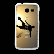 Coque Samsung Galaxy Fresh beach soccer couché du soleil