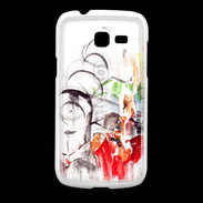 Coque Samsung Galaxy Fresh Illustration de cycliste 2