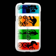 Coque Samsung Galaxy Fresh Figures en BMX 
