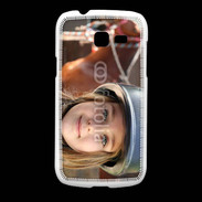 Coque Samsung Galaxy Fresh Petite fille équitation