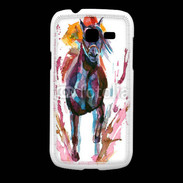 Coque Samsung Galaxy Fresh Equitation en peinture 10