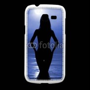 Coque Samsung Galaxy Fresh Silhouette de nuit dans l'eau