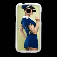 Coque Samsung Galaxy Fresh Hôtesse de l'air sexy